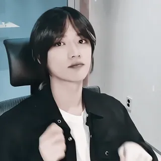 🥠 orang, pria, potret, korea, rambut, wajah whatsapp sticker
