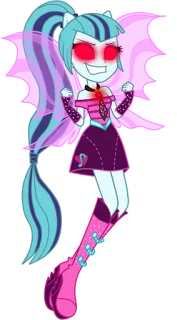 😈 Sonata Dusk My Little Pony: Equestria Girls การ์ตูน, ตัวร้าย, โพนี่, Equestria Girls, Sonata Dusk telegram sticker