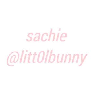 🐱 sachie
@litt0lbunny apelido, nome de usuário, mídia social, texto telegram sticker