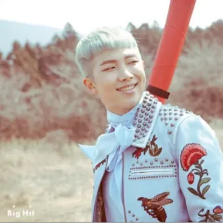 😍 RM Big Hit kpop, เพลง, RM, วงดนตรี, นักร้อง, คนดัง telegram sticker