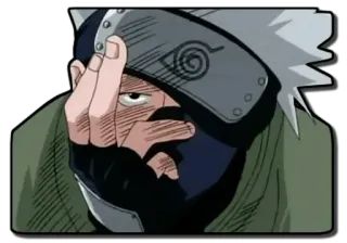 😒 Kakashi Hatake Naruto Kakashi, Naruto, Anime, Ninja, Hidden Leaf Village, Sensei, Sharingan telegram sticker