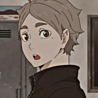 😲 Sugawara Koushi Haikyuu!! anime, manga, haikyuu, sugawara, koushi sugawara, sports anime telegram sticker