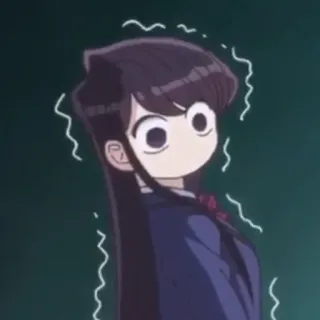 Komi San @stickers_clan whatsapp stickers