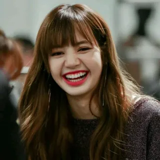 😂 Lisa kpop, chanteur, célébrité, femme, personne telegram sticker