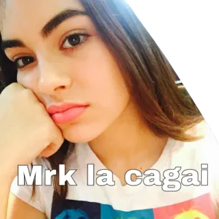 😒 Mrk la cagai telegram sticker