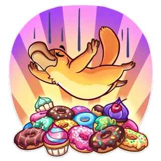 Cooper the Platypus telegram stickers