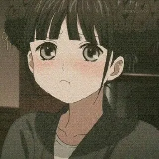 💬 anime, girl, cartoon, character, illustration telegram sticker