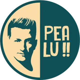 😑 PEA
LU!! pealu, sticker, person, portrait telegram sticker