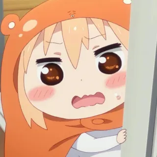 ✨ Umaru Doma Himouto! Umaru-chan Anime, Lindo, Umaru, Himouto! Umaru-chan, Dibujos animados, Chica telegram sticker