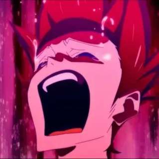 😭 Anime, Cri, Pleurs, Émotionnel, Colère, Détresse telegram sticker