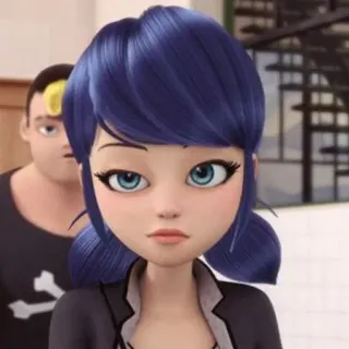 🐞 Marinette Dupain-Cheng Miraculous: Tales of Ladybug & Cat Noir Anime, Marinette, Cartoon, Miraculous Ladybug telegram sticker