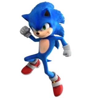 🦔 Sonic sonic the hedgehog, видеоигра, фильм, синий ёж, мультфильм telegram sticker