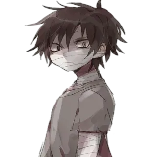 😕 Isaac Foster Angels of Death Anime, Manga, Personaggio, Isaac Foster, Angels of Death, Zack telegram sticker