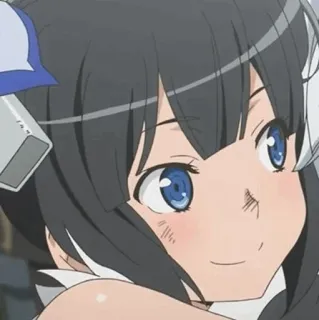 🍷 Hestia Is It Wrong to Try to Pick Up Girls in a Dungeon? Anime, Hestia, Dễ thương, Hoạt hình telegram sticker