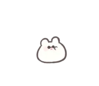 ☁️ imut, beruang, kartun, stiker, binatang, kawaii telegram sticker