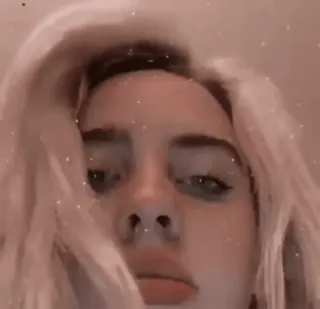 🫒 Billie Eilish นักร้อง, ป๊อป, เพลง, ภาพเหมือน telegram sticker