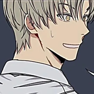 🧸 Аниме, Мультфильм, Манга, Персонаж, Улыбка telegram sticker