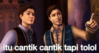🧘‍♂ itu cantik cantik tapi tolol telegram sticker