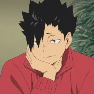 😚 Kuroo Tetsurou Haikyuu!! Anime, Haikyuu, Kuroo Tetsurou, Manga, Personaje whatsapp sticker