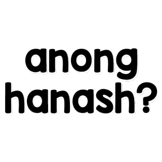 🙇 dponq hanqsh? whatsapp sticker