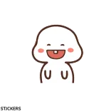 😃 imut, karakter, sederhana, ilustrasi whatsapp sticker