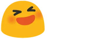 😆 Emoji, Smiley, Senang, Kuning, Stiker telegram sticker