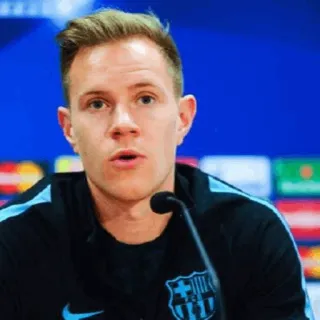 ❤️ Marc-André ter Stegen soccer, football, athlete, sports, goalkeeper, FC Barcelona, Ter Stegen telegram sticker