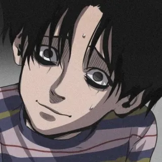 🦴 Yoon Bum Killing Stalking Anime, Manga, Killing Stalking, Yoon Bum, Horror, Thriller psicologico telegram sticker