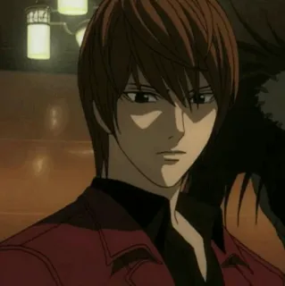 ⚖ Light Yagami Death Note Anime, Manga, Light, Yagami, Death Note telegram sticker