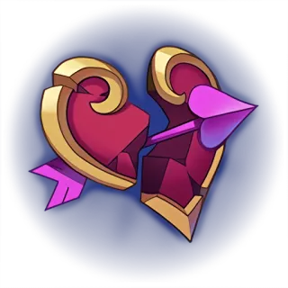 💔 heart, arrow, love, romance, broken, valentine's day telegram sticker