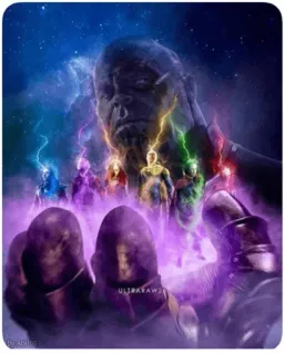 💎 Thanos Avengers サノス, マーベル, アベンジャーズ, ヴィラン, スーパーヒーロー, インフィニティ・ガントレット telegram sticker