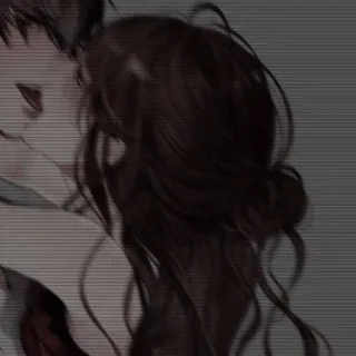 🍁 Anime, Cặp đôi, Ảnh đôi, Tình yêu, Tình cảm, Hoạt hình telegram sticker