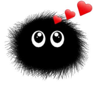 😍 olhos, corações, amor, emoji whatsapp sticker