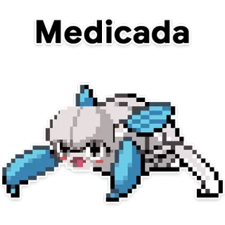 🤒 Medicada 薬, ステッカー, 漫画, アニメ telegram sticker