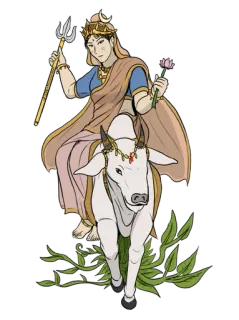 NavDurga (नवदुर्गा) • @HinduStickers_HinduStuff telegram stickers