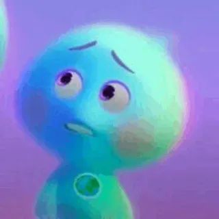🐋 Joe Gardner Soul Soul, Joe Gardner, Pixar, Disney, Kreskówka, Animacja telegram sticker
