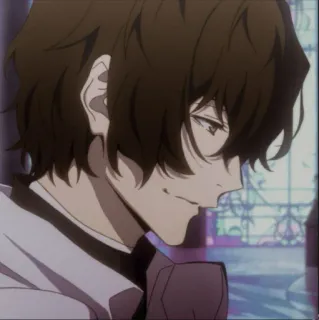 🥂 Osamu Dazai Bungou Stray Dogs Anime, Bungou Stray Dogs, Dazai Osamu, Manga, Japanische Animation whatsapp sticker