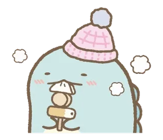Sumikko Gurashi Winter Stickers telegram stickers