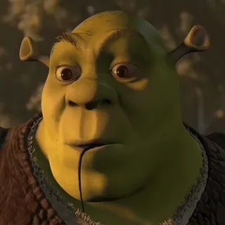 🪲 Shrek Shrek, raksasa, animasi, film, karakter, Dreamworks whatsapp sticker