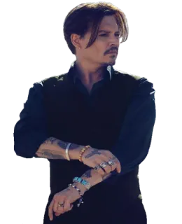 Джонни Депп @StikerDi whatsapp stickers