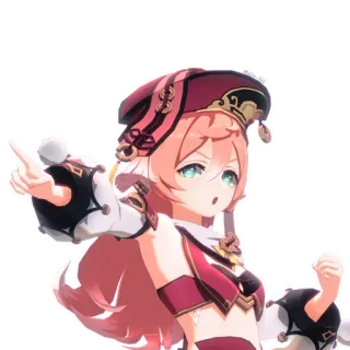 👈 Yanfei Genshin Impact Anime, Garota, Video game, Personagem, Yanfei, Genshin Impact telegram sticker