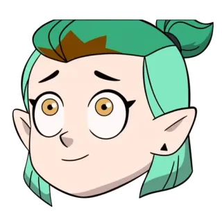 😌 Amity Blight The Owl House Hoạt hình, Động, Nhân vật, Phép thuật, Phù thủy telegram sticker