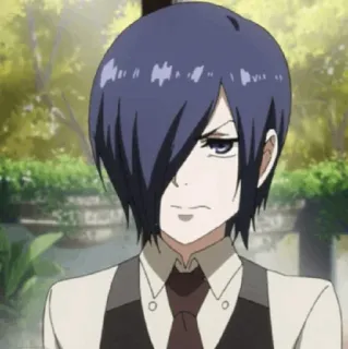 🪁 Shuu Tsukiyama Tokyo Ghoul ชู สึกิยามะ, โตเกียวกูล, อนิเมะ, ตัวละคร, กูล telegram sticker