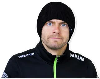 Cal Crutchlow telegram stickers