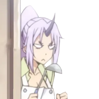 👀 Shuna That Time I Got Reincarnated as a Slime anime, isekai, demon, Shuna, slime, chef telegram sticker