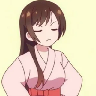 🍓 Anime, Garota, Mangá, Personagem, Fofo, Japonês telegram sticker