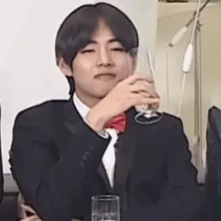 😌 người đàn ông, tuxedo, chân dung, người, trong nhà, đồ uống telegram sticker
