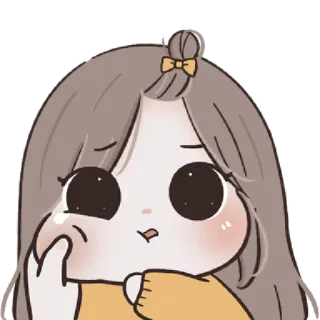 🩰 Desenho animado, Fofo, Menina, Sticker, Anime, Emoji telegram sticker