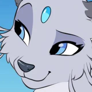 😏 Krystal Star Fox telegram sticker