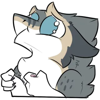 💧 cat, cartoon, animal, sticker telegram sticker